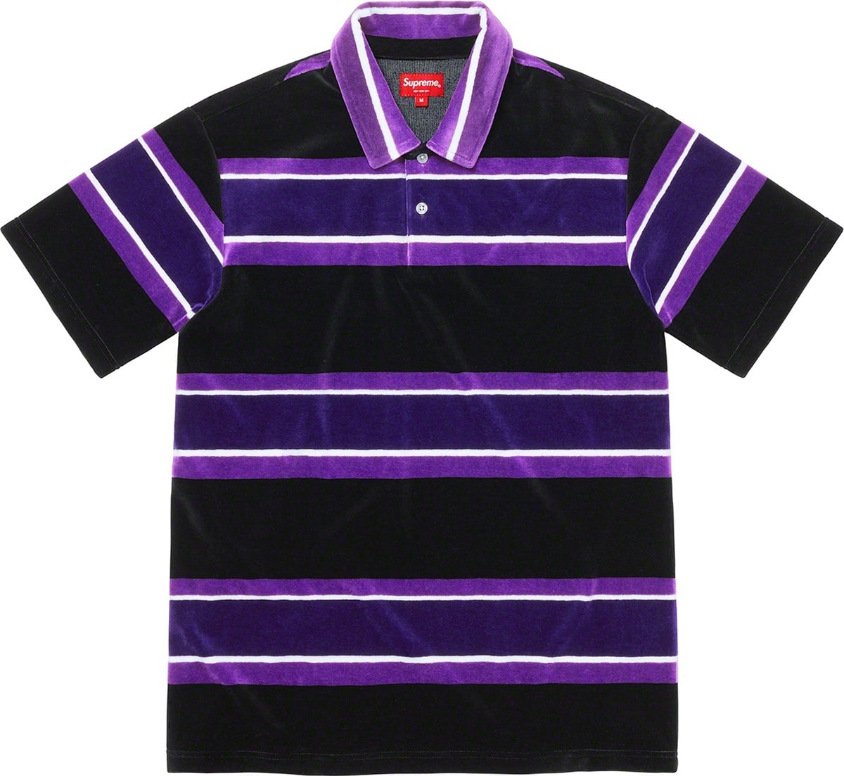 Stripe Velour Polo view 5